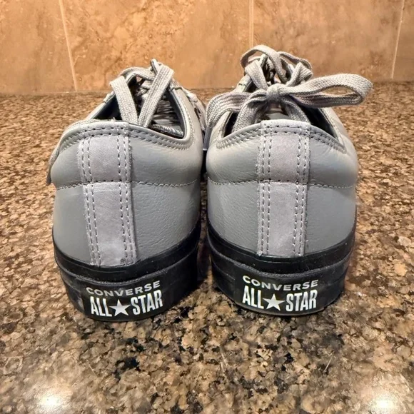 New with Box - Leather Converse Star Player 76 Low Gray/Black size 13 Men - Picture 2 of 5